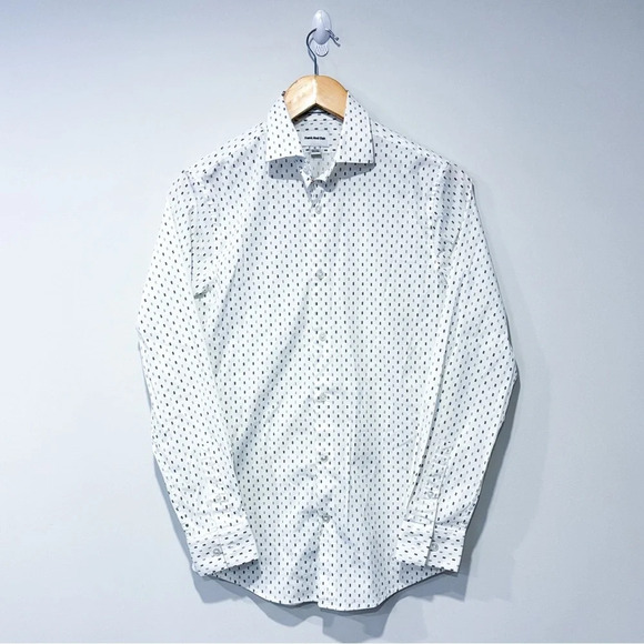 FRANK & OAK Laurier White  Shirt - Picture 1 of 6